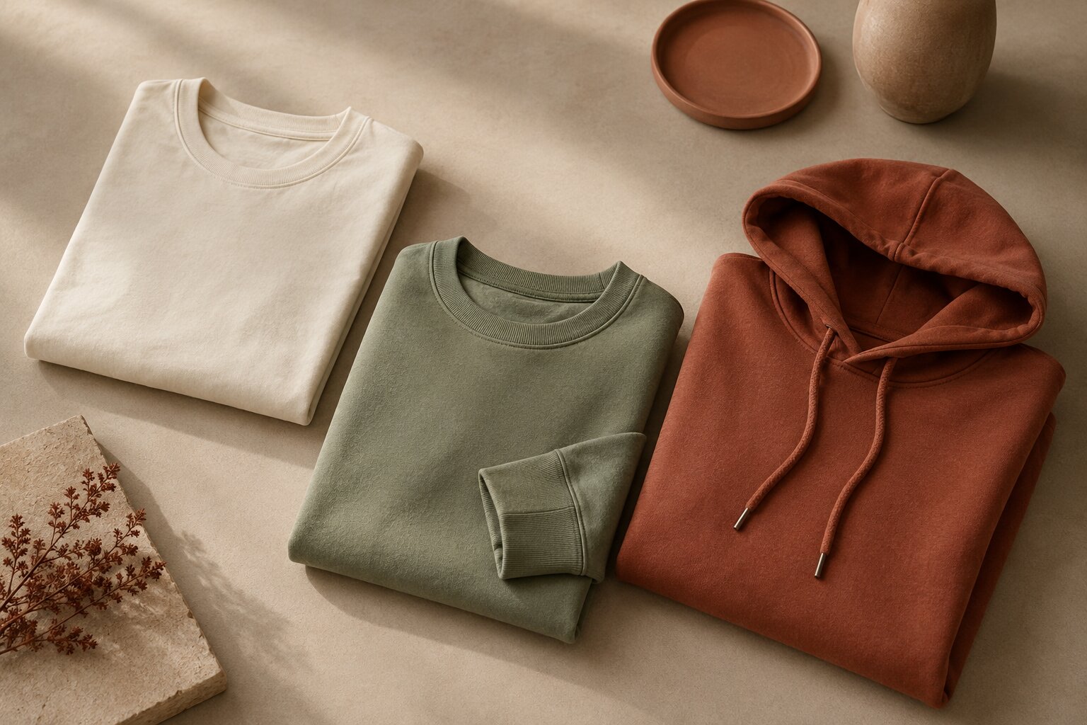 Knit tops — t-shirt, sweatshirt, hoodie